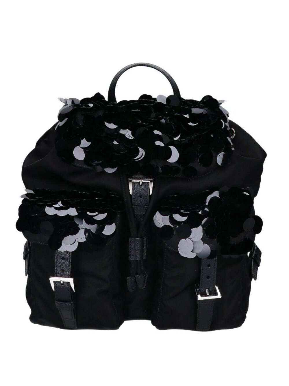 Prada Nylon Sequin Backpack